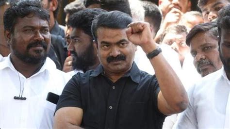 Tamil Nadu leader S Seeman booked for hate speech against Hindi ...