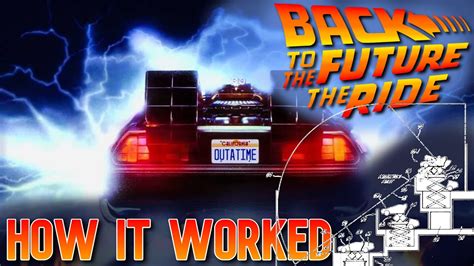 Back to the Future The Ride - HOW IT WORKED - YouTube