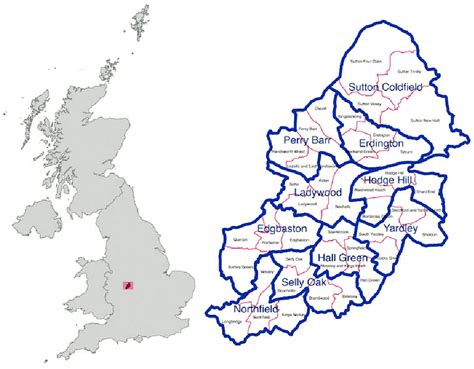 Birmingham Erdington Constituency Map