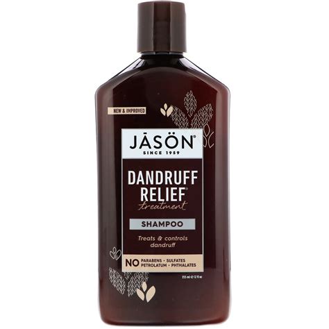 Jason Natural, Dandruff Relief Treatment Shampoo, 12 fl oz (355 ml) - iHerb