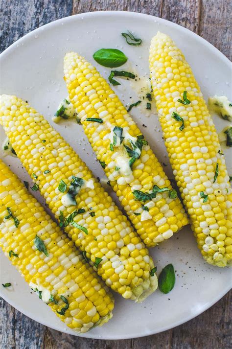 Herb Buttered Corn on the Cob recipe + how to video