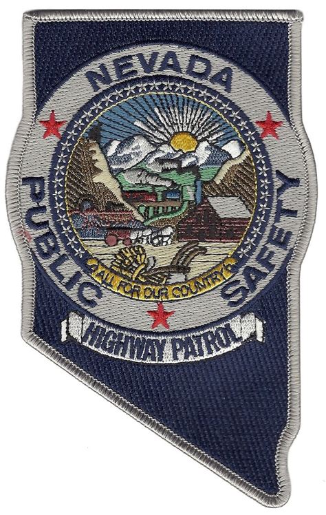 Nevada Highway Patrol | Police patches, Patches, Law enforcement