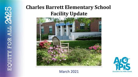 Charles Barrett Elementary School Facility Update March 2021 by ACPSk12 ...