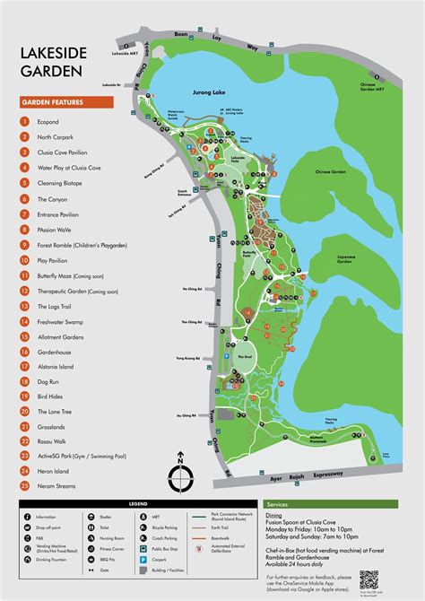 Jurong Lake Garden Map