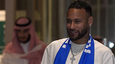 Neymar in Saudi Arabia on the eve of his presentation in front of AL ...