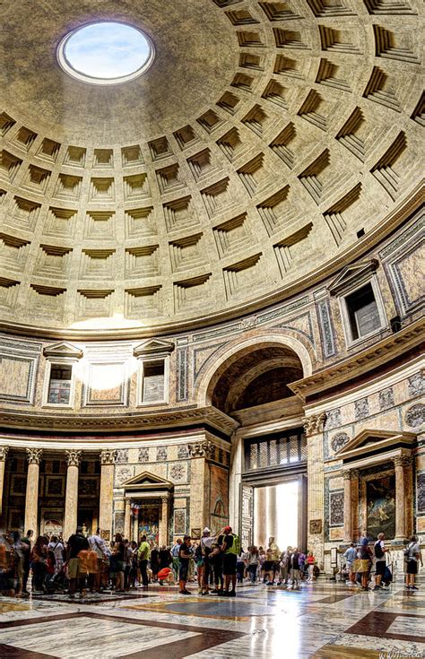 Inside the Pantheon Photograph by Weston Westmoreland - Fine Art America
