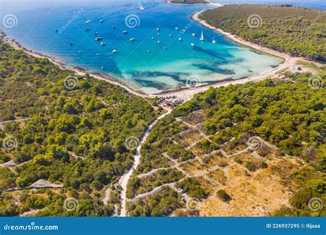 Sakarun Beach on Dugi Otok Island, Croatia Stock Image - Image of ...