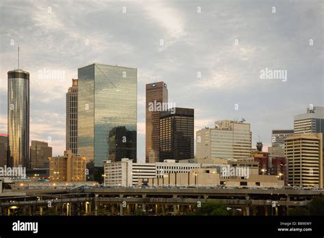 View of the downtown Atlanta skyline, Georgia, USA Stock Photo - Alamy