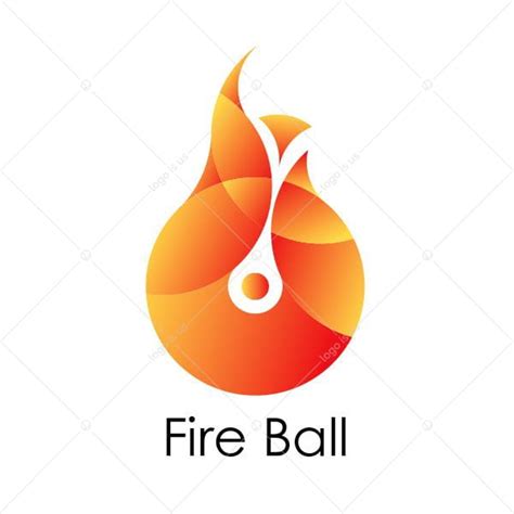 Fire Ball Logo - Logo Is Us