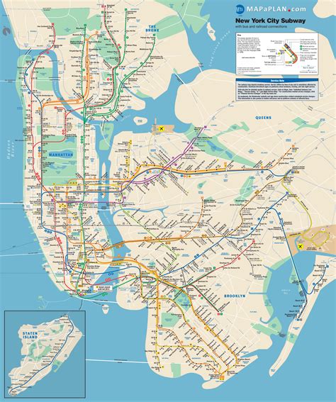 New York Map High Resolution