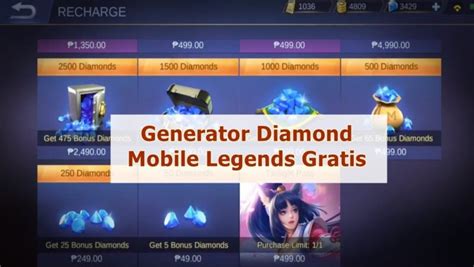 6 Generator Diamond Mobile Legends Gratis - Dafunda.com