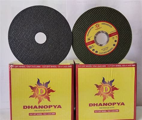 5 Inch 5" cut off wheel DHANOPYA, For Metal Cutting at Rs 15/piece in Bhilwara