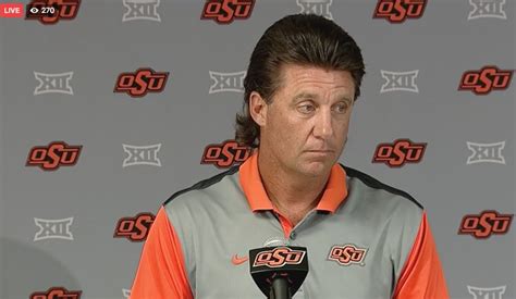 Notes on Mike Gundy's Tulsa Press Conference | Pistols Firing