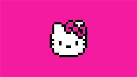 Pixel Art Hello Kitty And Friends