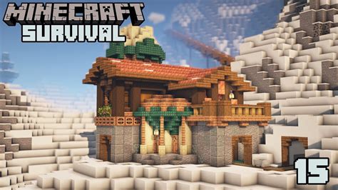 Minecart Rail Station! - Minecraft 1.18 Survival | Episode 15 - YouTube