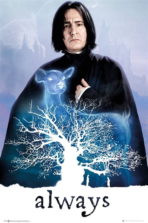 Harry Potter Snape Always Maxi Poster | Cartaz harry potter, Snape sempre, Imagens harry potter