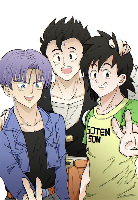 #MiraiTrunks #Trunks #Gohan #Goten #Fanart