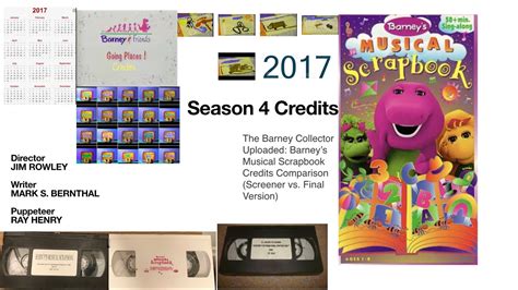 Barney's Musical Scrapbook End Credits Comparison (Screener vs - YouTube