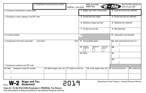 2019 IRS Form W-2: Downloadable and Printable - CPA Practice Advisor