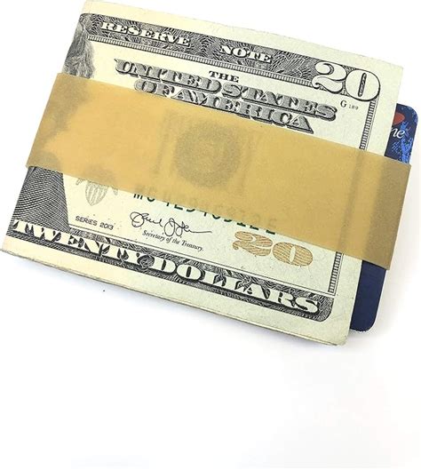 Amazon.com: "Big Lou" The Original Rubber Band Wallet Money Clip Card ...