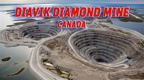 The Giant Holes: Diavik Diamond Mine, Canada #Vendora - YouTube