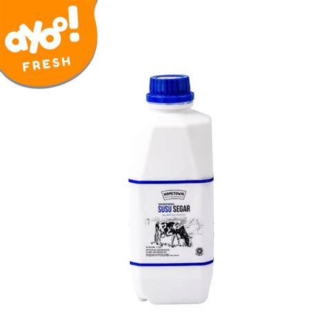 Jual Susu Segar Hometown Diary Fresh Milk 1 Liter Botol Indonesia ...