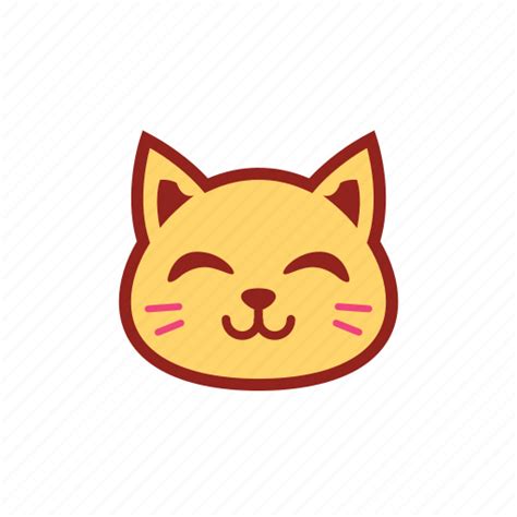 Cute, emoticon, expression, kitty, smile icon - Download on Iconfinder