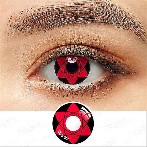 Anime Cosplay Mangekyou Itachi Sharingan Contact Lenses For, 46% OFF