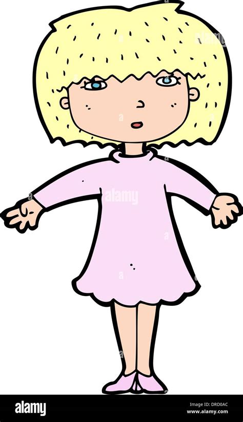 cartoon surprised woman Stock Vector Image & Art - Alamy