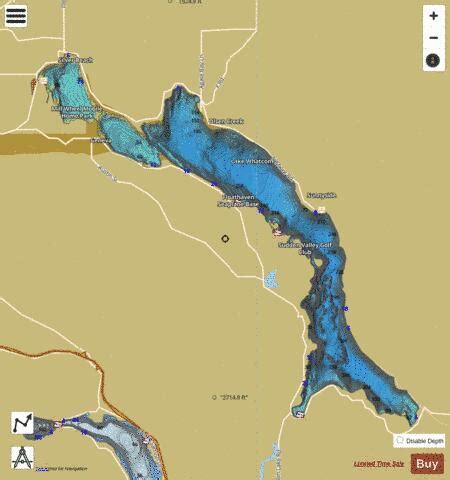 Lake Whatcom Fishing Map | Nautical Charts App