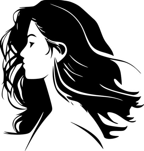 Woman, Minimalist and Simple Silhouette - Vector illustration 23539847 ...