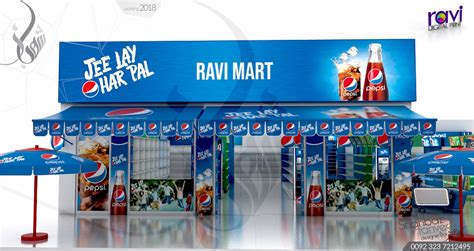 Pepsi POSM Retail In-Store Branding Possibilities on Behance