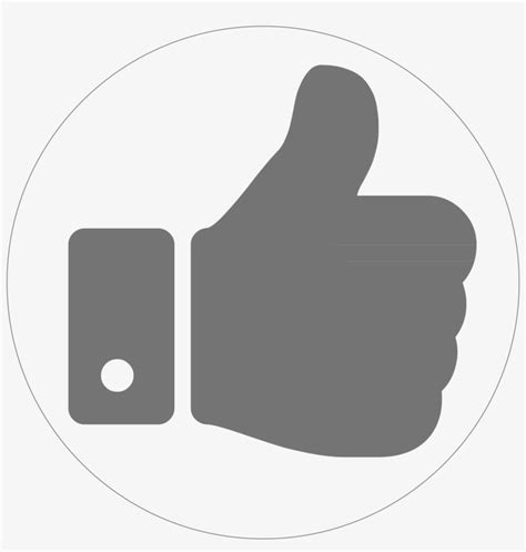 Previous - Youtube Thumbs Up Icon Png - 2917x2917 PNG Download - PNGkit