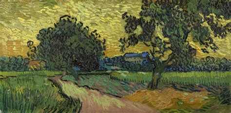 Vincent van Gogh - Landscape at Twilight [1890] | [Van Gogh … | Flickr