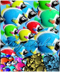 Colorful Fishes Pattern - Free Downloads and Add-ons for Photoshop