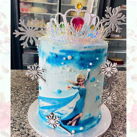 Little Girls Frozen Birthday Cake – Miss Cake