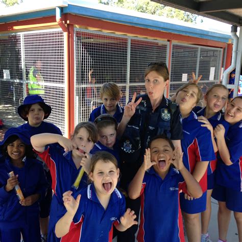 Mum's the word: Browns Plains Police do a surprise visit the students ...