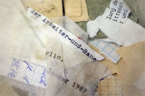 How Germans are reconstructing Stasi files from millions of fragments