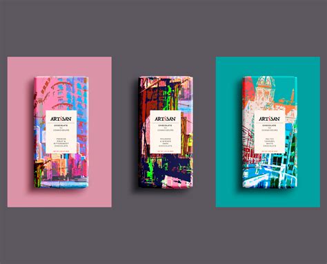 Illustrated Packaging - Artisan Chocolate on Behance