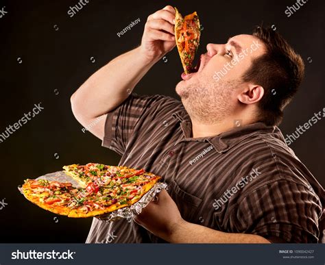 699 Fat Guy Eating Pizza Images, Stock Photos & Vectors | Shutterstock