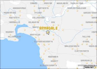 Armadale (Australia) map - nona.net