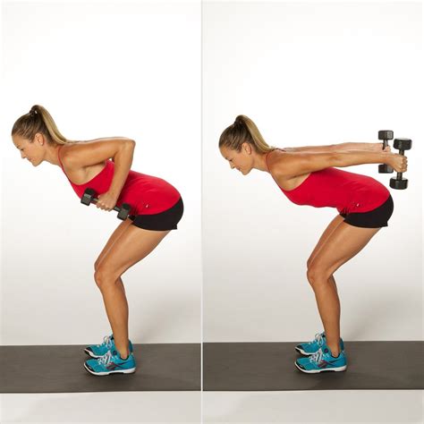 Tricep Kickbacks | At-Home Arm Exercises | POPSUGAR Fitness Photo 3