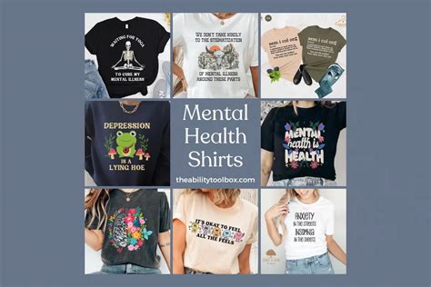 Mental Health Shirts for Awareness, Advocacy, and Humor