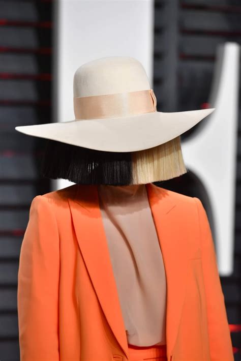 Why Does Sia Wear a Wig? | Vanity Fair Oscars Party 2017 | POPSUGAR Beauty