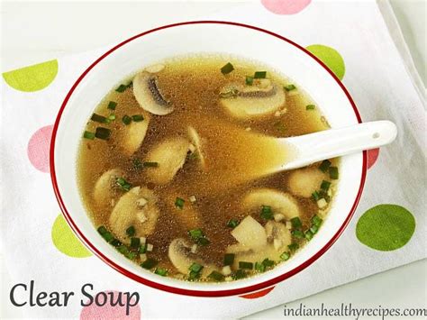 Clear soup recipe | How to make vegetable clear soup - Swasthi's Recipes