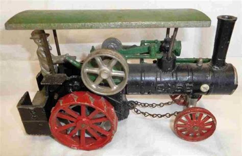 Lot - Vintage Case Steam Engine Tractor