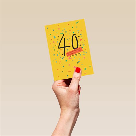 40th Birthday Card Congratulations 40 Today Pink By L - vrogue.co