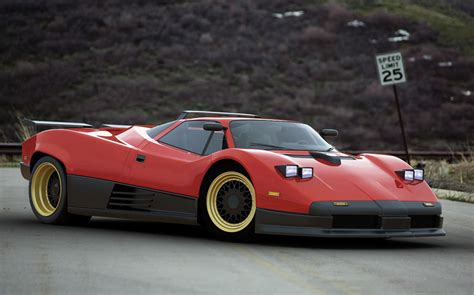 Retro Pagani Zonda 1983 Concept | Concept Cars | Diseno-Art