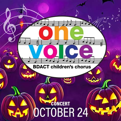 One Voice BDACT Children’s Chorus October Concert | Beaver Dam Area Community Theatre