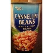 Great Value Cannellini White Kidney Beans: Calories, Nutrition Analysis & More | Fooducate